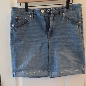 Seven7 Relaxed Bermuda Shorts Size 10